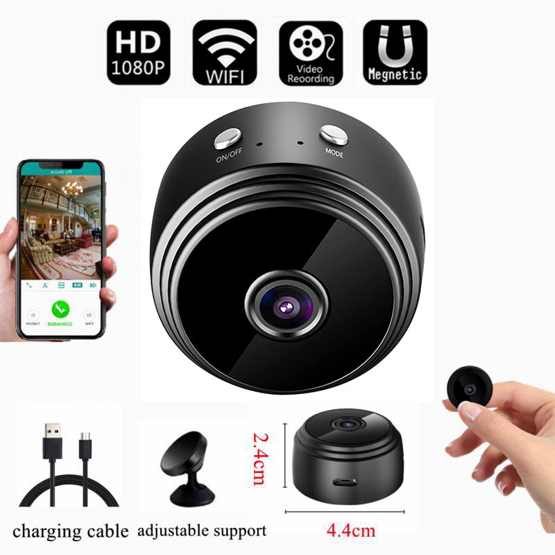 Compact Home Security Wifi Camera