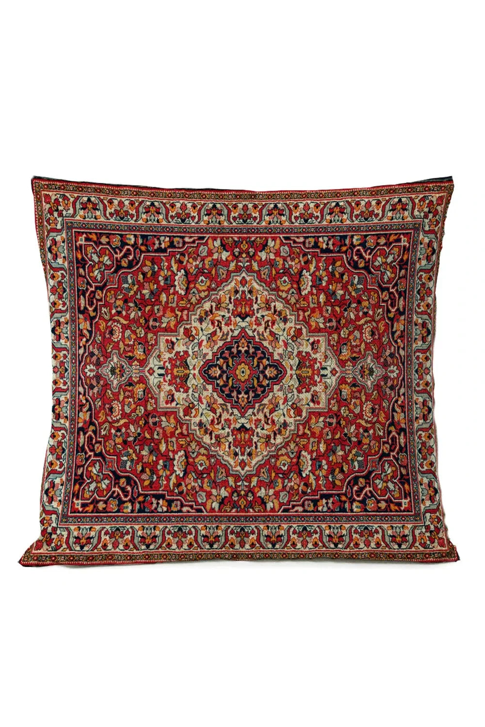 Colorful Global Print Pillow Cover