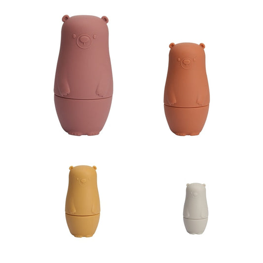 Colorful Silicone Stacking Russian Dolls - Befez