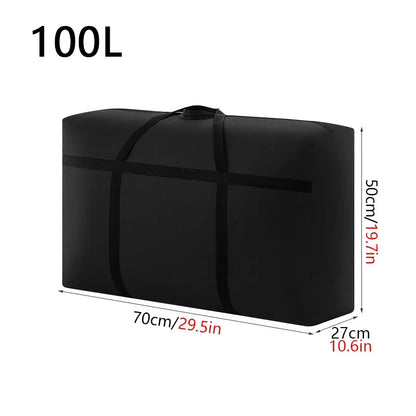 Spacious Collapsible Storage Tote for Clothes and Blankets