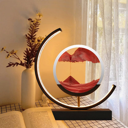 Soothing Desert Sand Table Lamp for Calm Ambiance