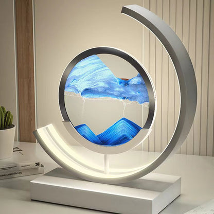 Soothing Desert Sand Table Lamp for Calm Ambiance