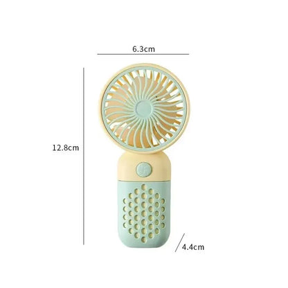 Compact Rechargeable Mini Hand Fan with Scented Mode - Befez
