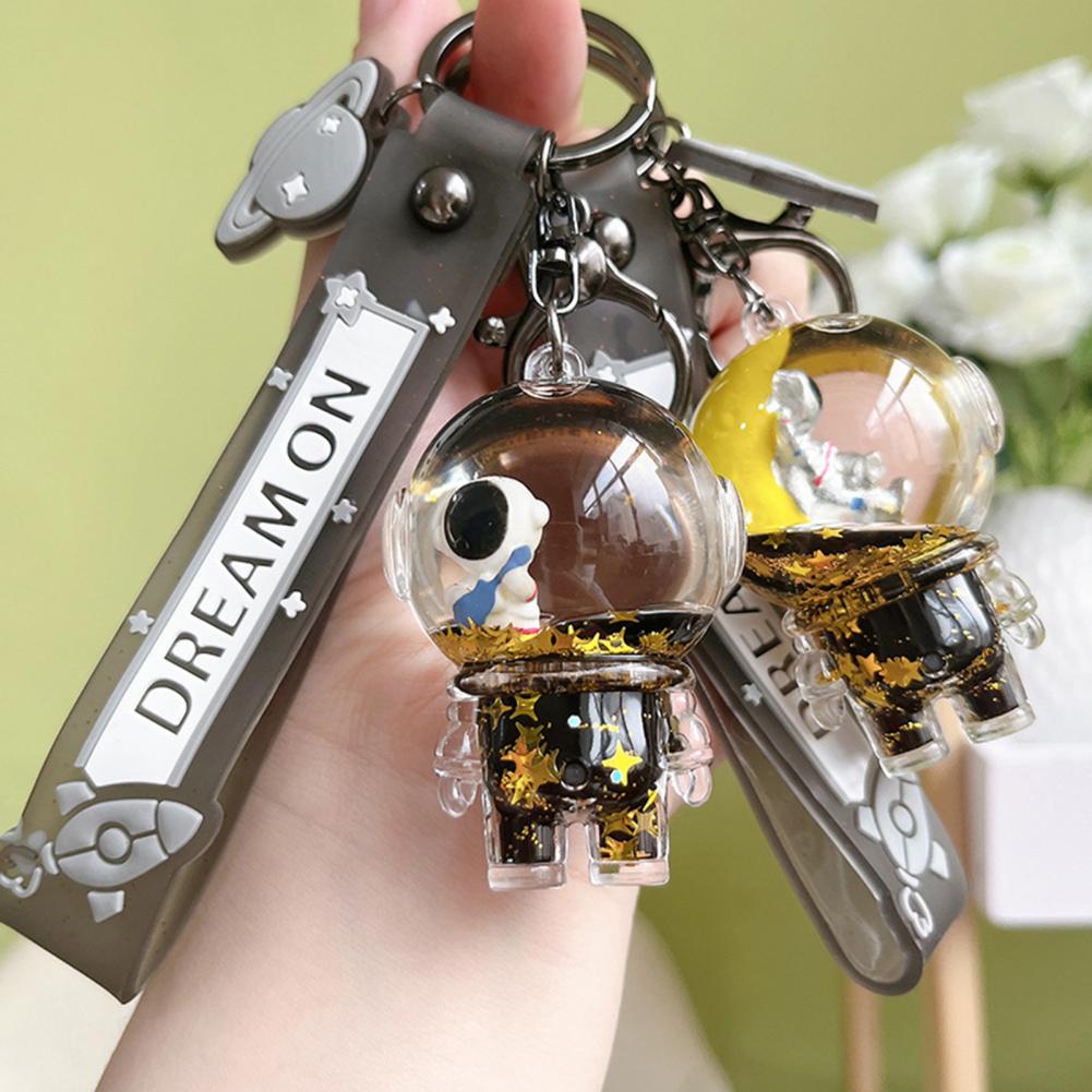 Sparkling Space Astronaut Keychain
