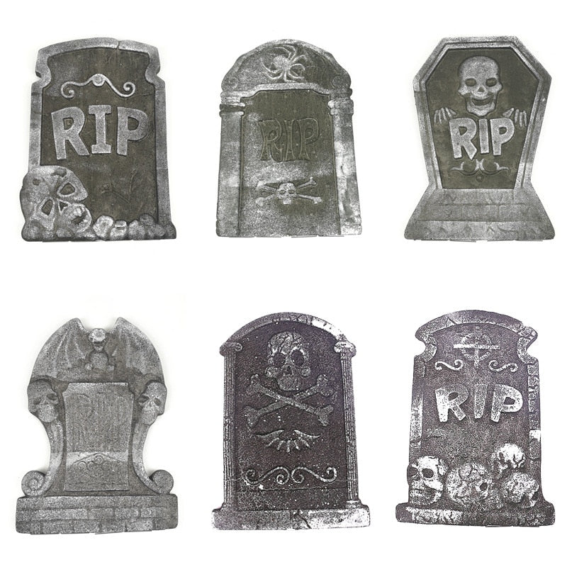 Spooky Foam Graveyard Tombstone Decoration