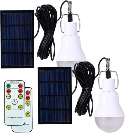 Compact Solar Powered LED Camping Lamp