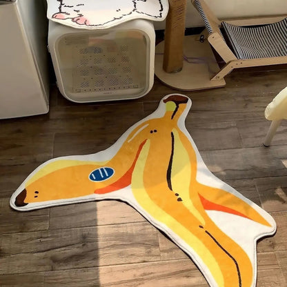 Yellow Fruit Area Rug