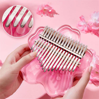 Colorful Flower Pattern Mini Thumb Piano