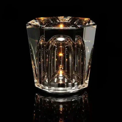 Elegant Glass Table Lamp for Ambient Rooms - Befez