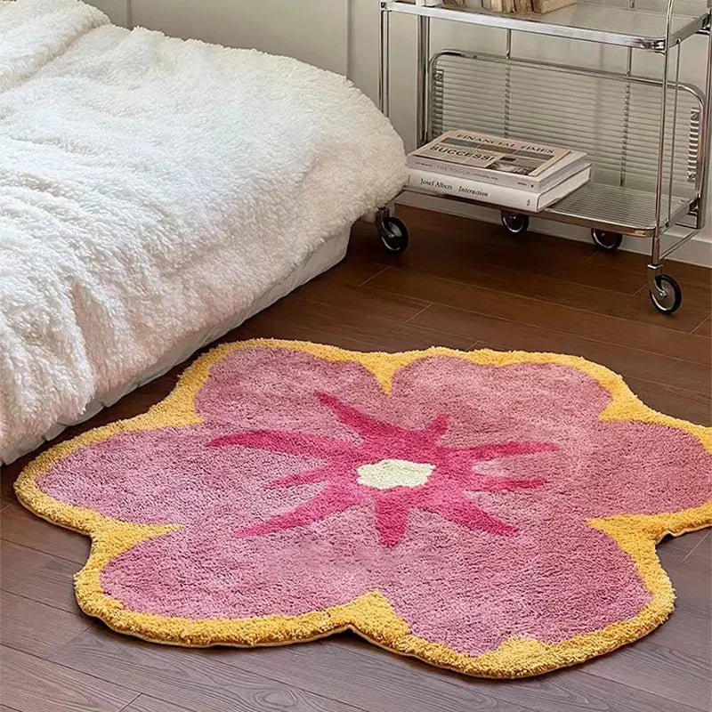 Colorful Floral Area Rug