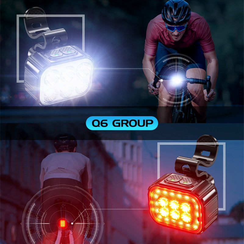 Bright Bike Lights for Night Riding Safety