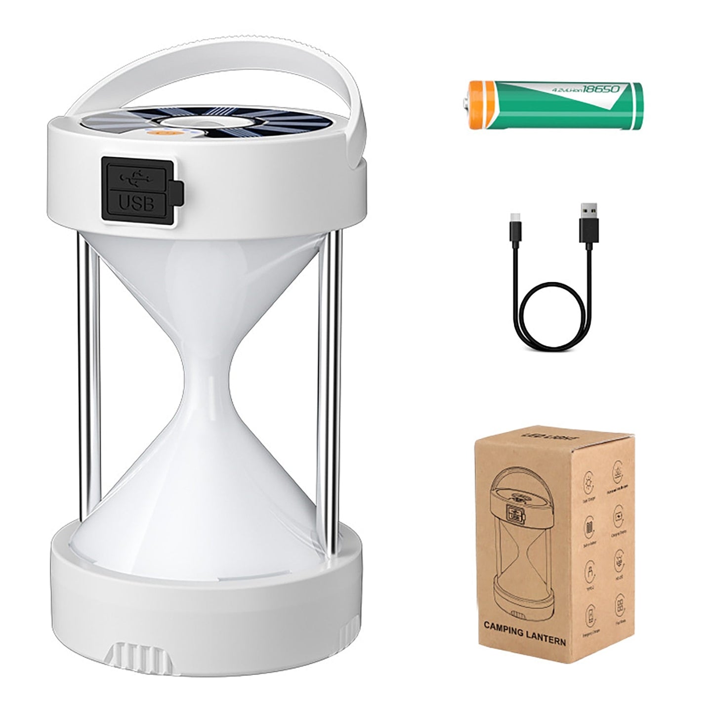 Portable Rechargeable Outdoor Camping Lantern