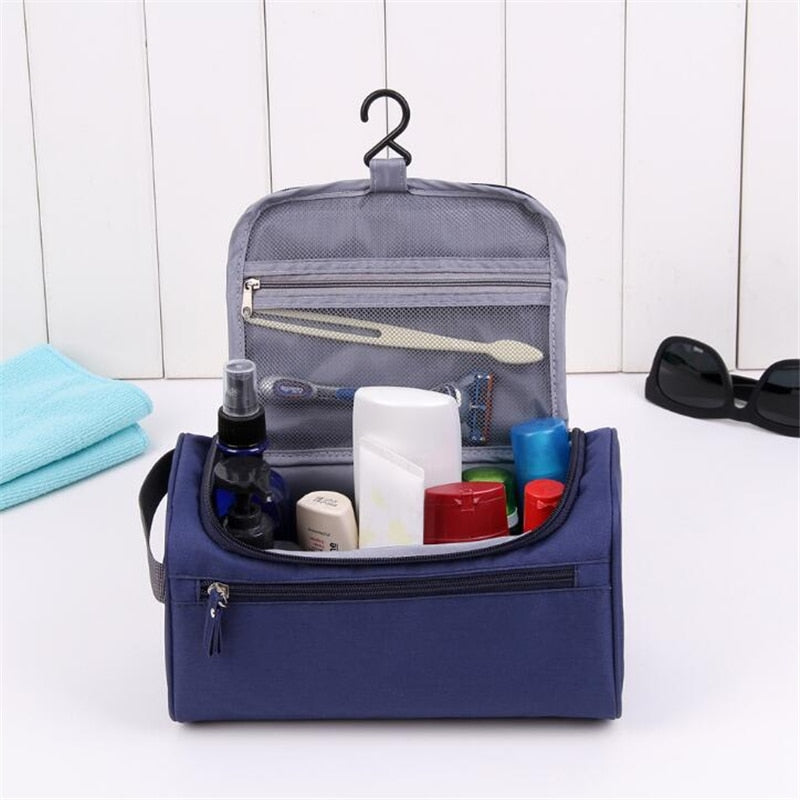 Travel Toiletry Bag with Hanging Hook