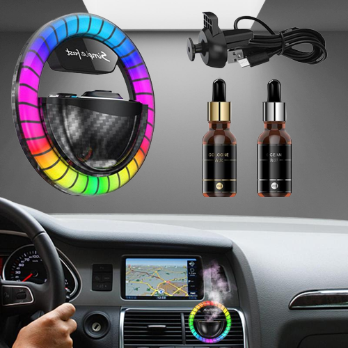 Colorful Car Air Freshener with LED Lights - Befez