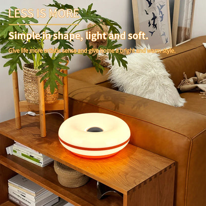 Colorful RGB LED Desk Lamp with Dimmer and Remote