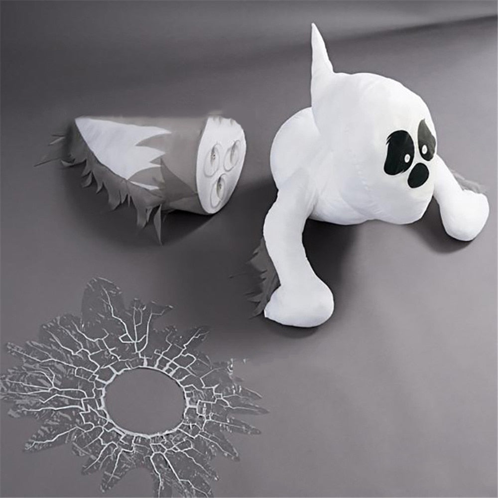 Spooky Hanging Ghost Window Decor