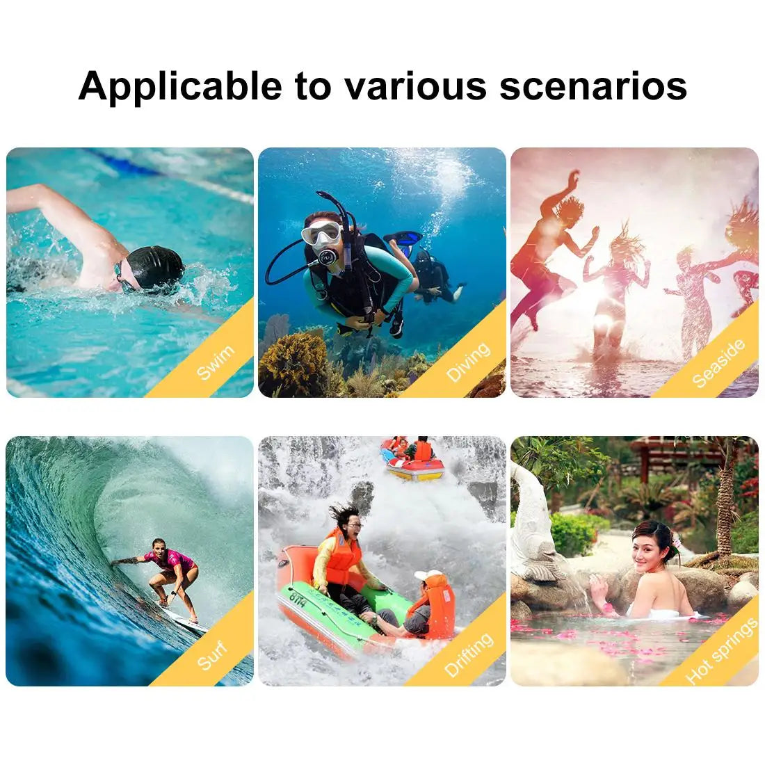 Waterproof iPhone Case with 40m Depth Protection