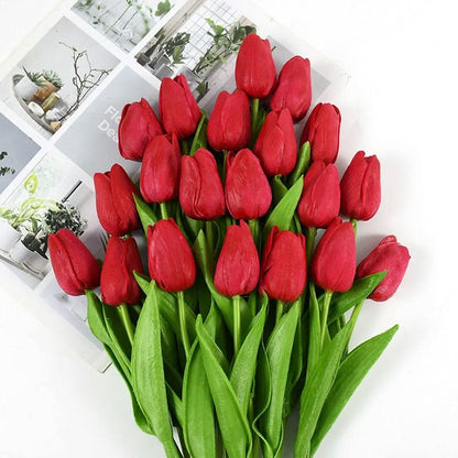 Befez | Fake Tulip Arrangement with Natural Looking Blooms