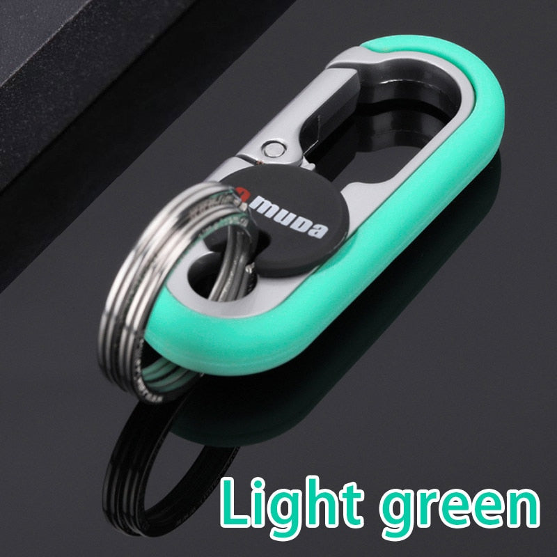 Durable Metal Double Loop Key Holder