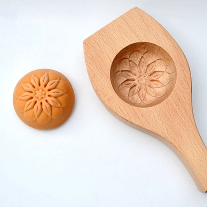 Natural Wooden Dumpling Maker Tool