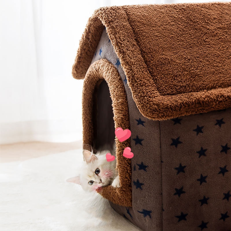 Cozy Pet Hut for Small Animals