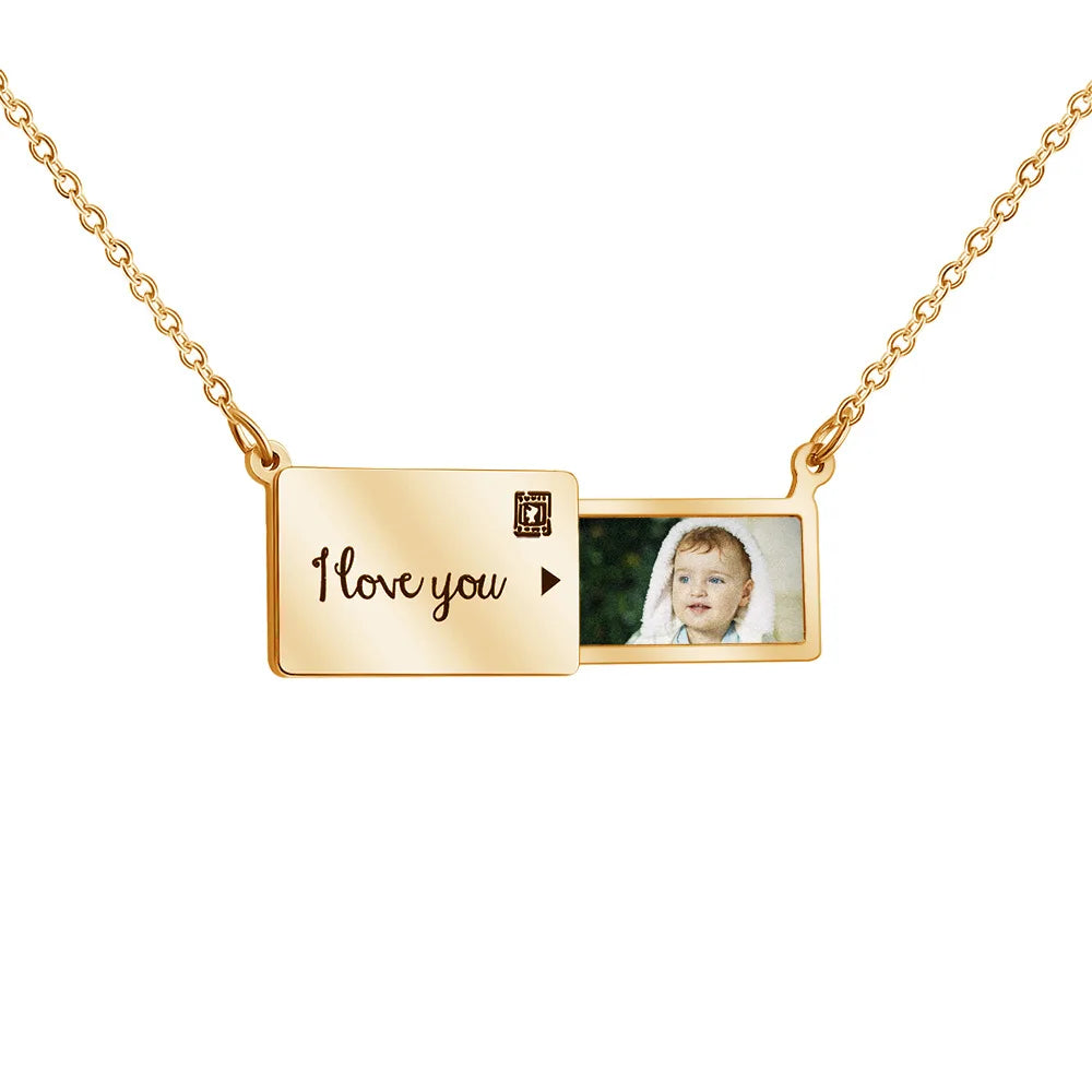 Custom Picture Locket Necklace - Befez