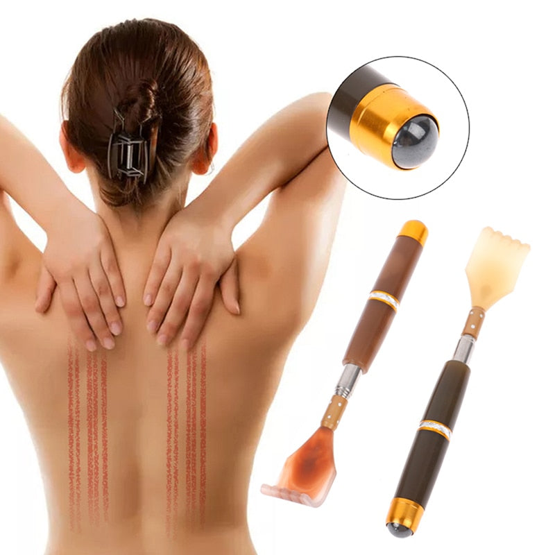 Extendable Plastic Back Massage Scratcher