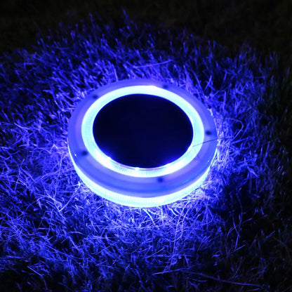 Colorful Floating Solar Pool Lamp Blue LED Waterproof