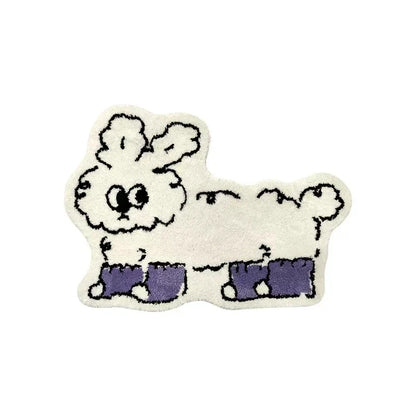 Funny Bunny Area Rug