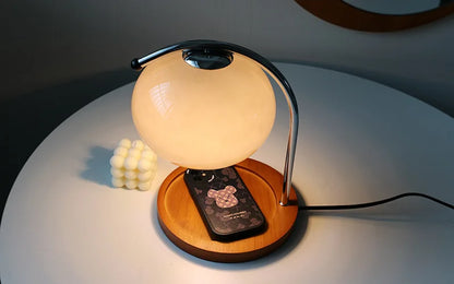 Vintage Mercury Candle Holder Lamp