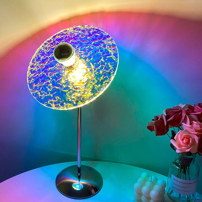 Colorful Rainbow Desk Table Lamp