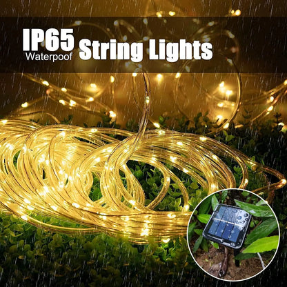 Solar Powered Outdoor String Lights Waterproof 8 Modes - Befez