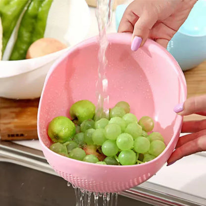 Compact Collapsible Kitchen Strainer Basket