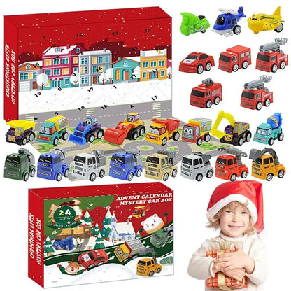 Fun Kids Car Calendar for Christmas