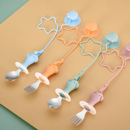 Befez | Baby Safe Feeding Spoon Fork Set