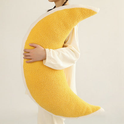 Soft Moon Shaped Pillow