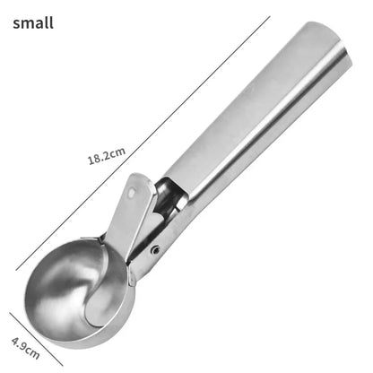 Durable Stainless Steel Ice Cream Scoop with Easy Grip - Befez