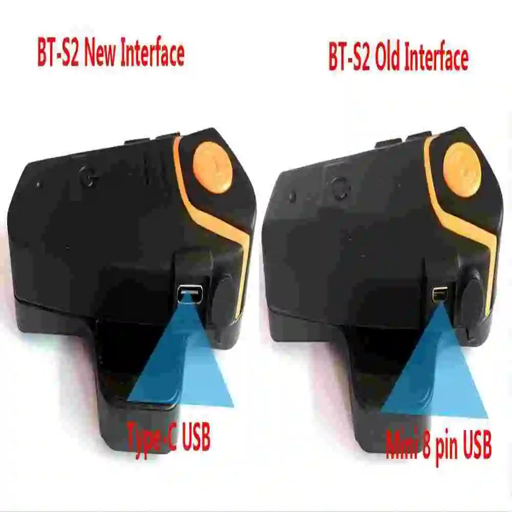Waterproof Motorcycle Intercom with Bluetooth and Long Range