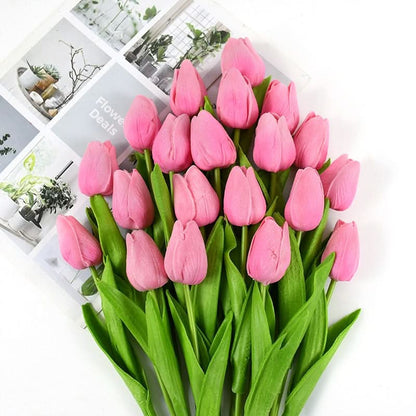 Befez | Fake Tulip Arrangement with Natural Looking Blooms