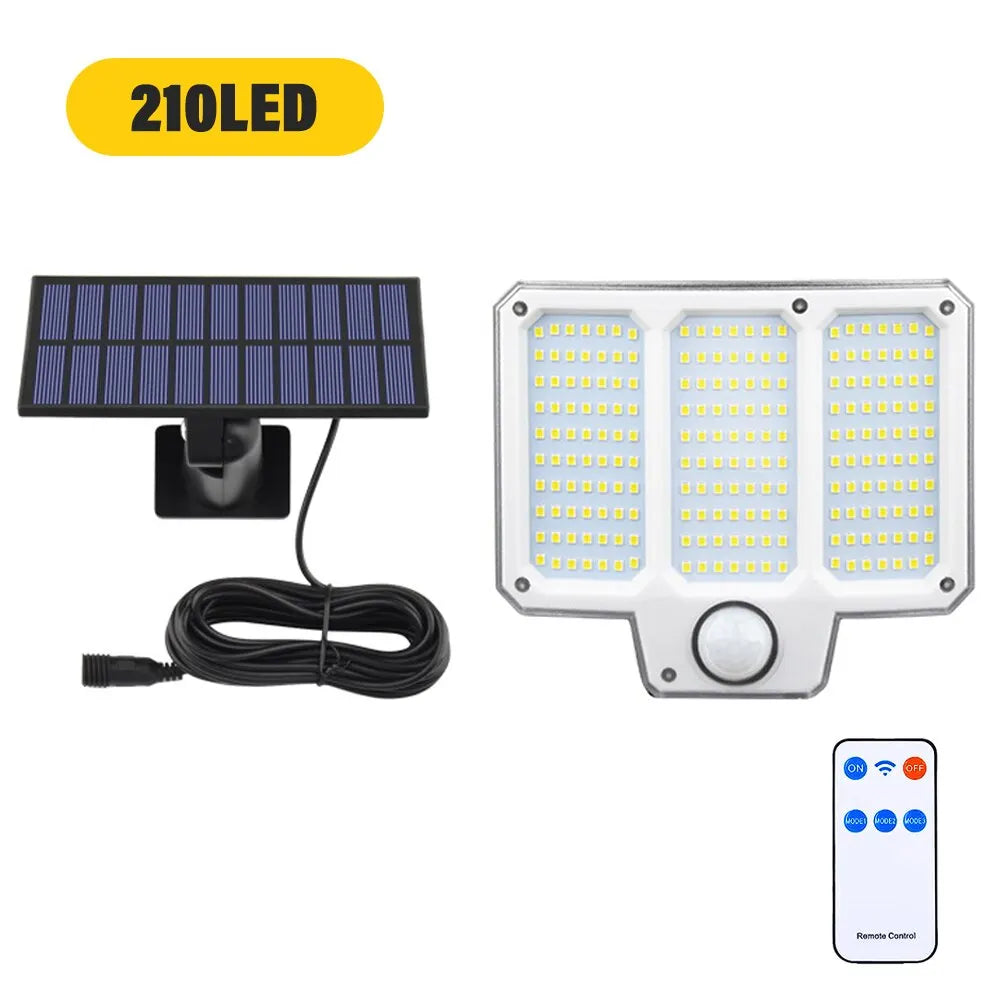 Outdoor Motion Sensor Solar Lamp - Befez