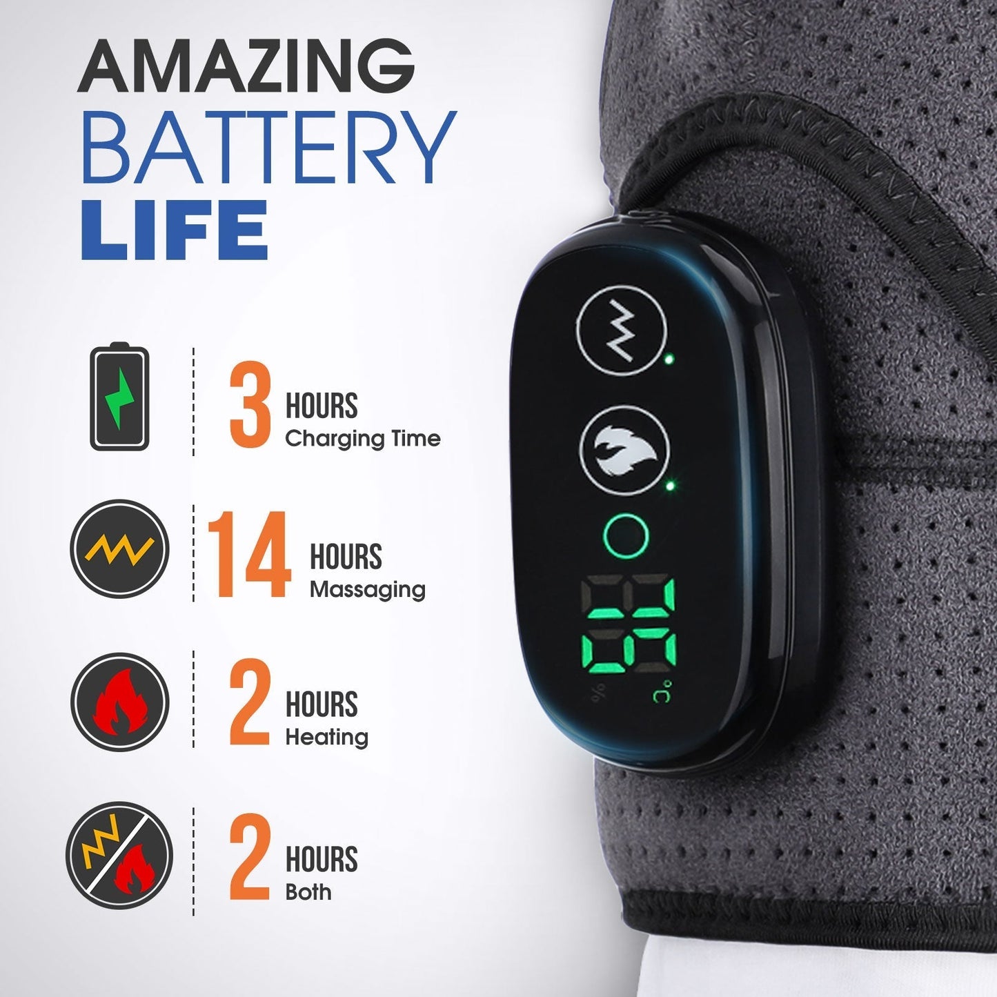 Warm Electric Shoulder Massage Pad