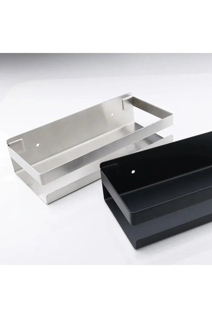 Stylish Wall Mounted Black Shelves