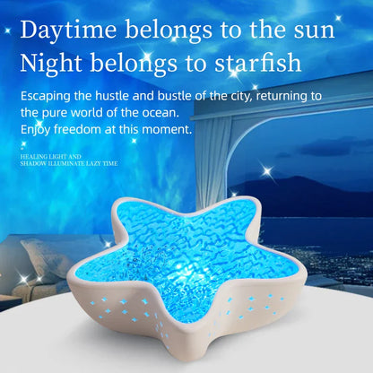 Colorful Ocean Night Light Projector Lamp