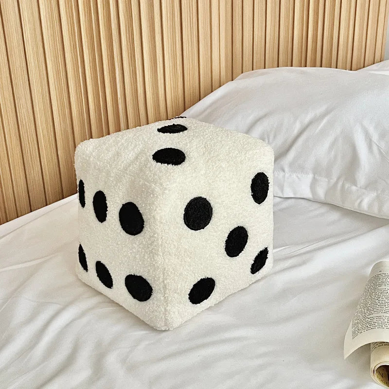 Soft Dice Shaped Pillow