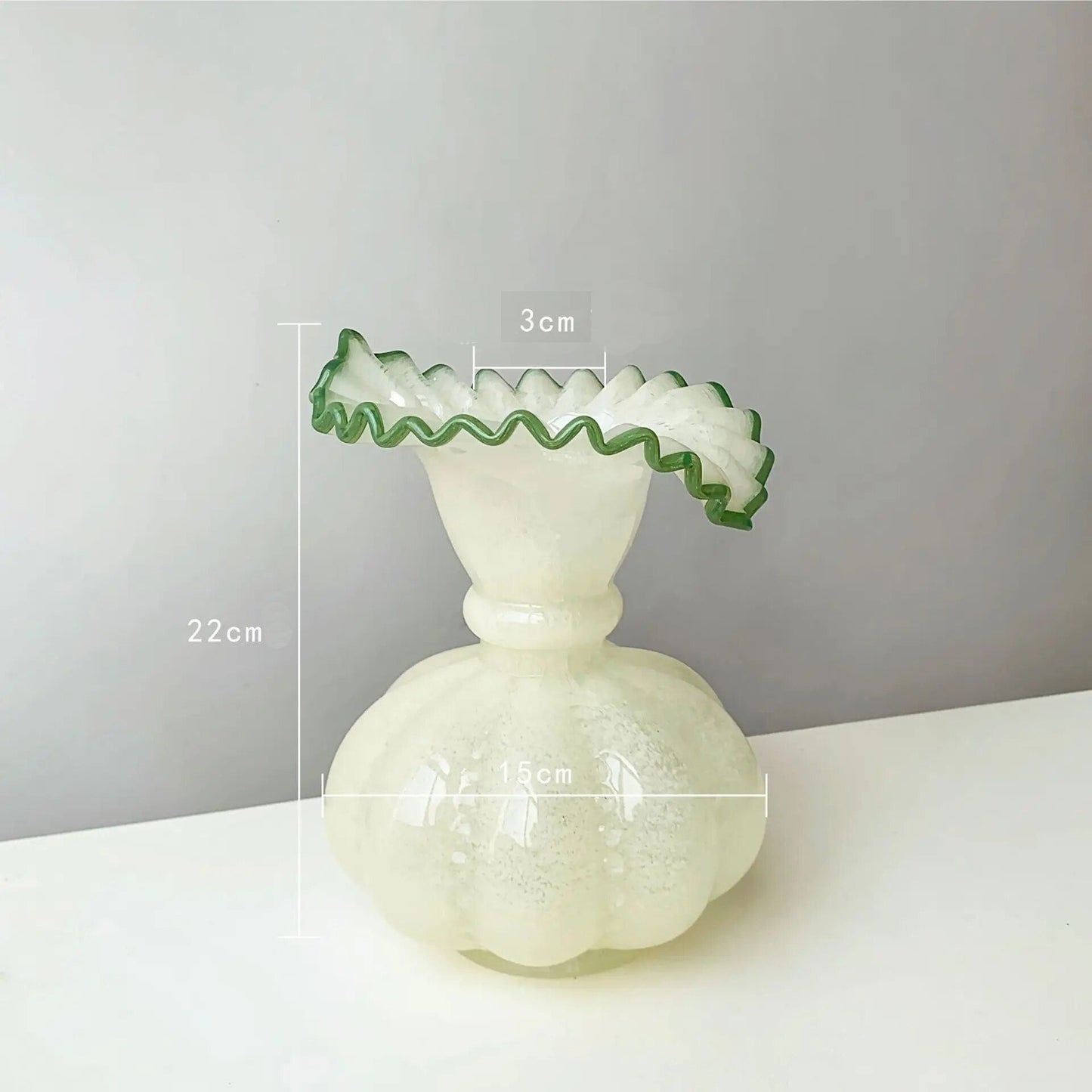 Clear Autumn Decorative Vase