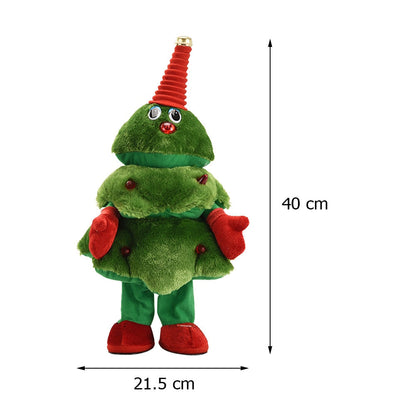 Small Musical Christmas Tree Figurine Decorations - Befez