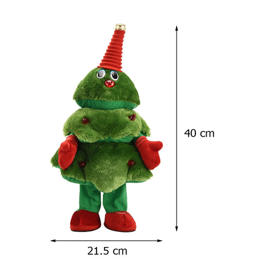 Small Musical Christmas Tree Figurine Decorations - Befez