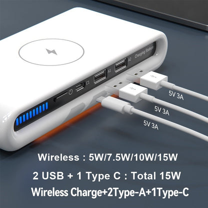 Compact Multi Device Charging Dock