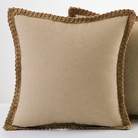 Vibrant Decorative Pillow in Classic Design