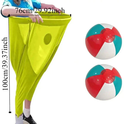 Fun Family Trousers for Ball Catching Game
